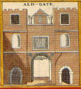1650 - Aldgate by Hollar - In and Out of the Aldgate