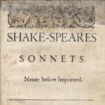 City Tours - Shakespeare's Sonnets 1609